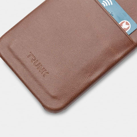 Brown Leather iPhone Cover