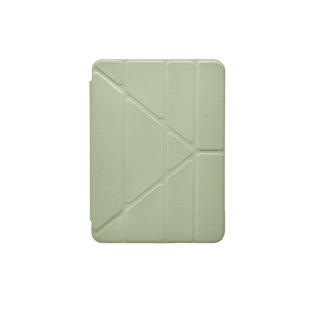 Lime Swirl Origami iPad