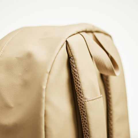 Biscotti Beige Water Resistant Backpack