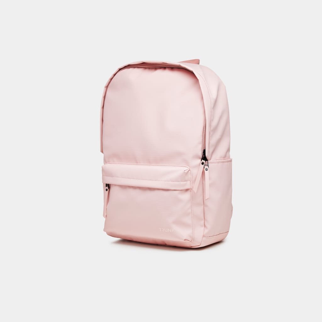 Coral Blush Pink Water Resistant Backpack - Onesize