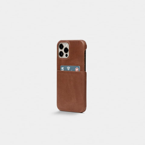 Brown Leather iPhone Cover