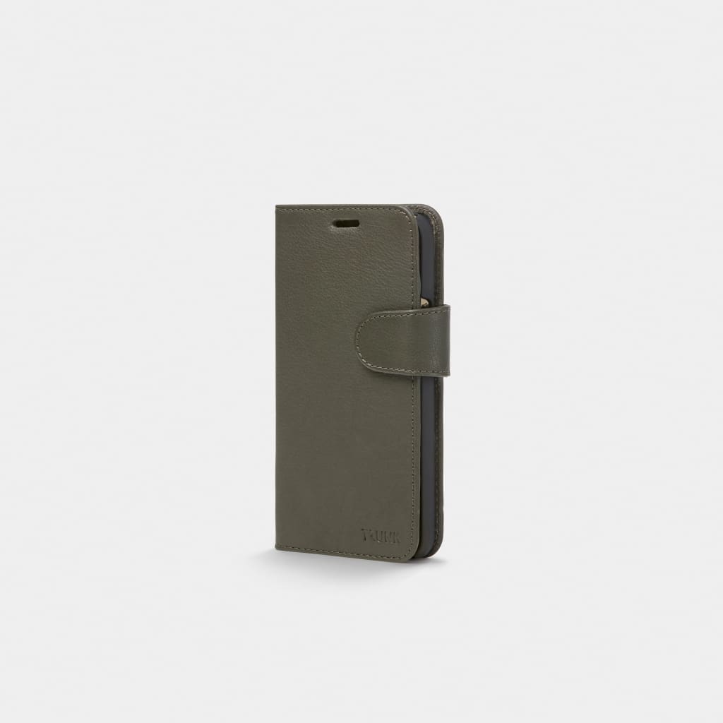 Green Leather iPhone Wallet Case - iPhone Cover